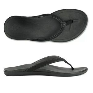 NWOT OluKai Ho Opio Flip Flops Womens Onyy